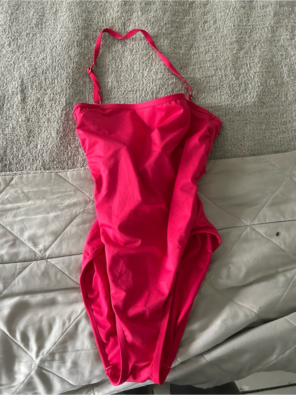 Michael kors pink one piece swim suit see flaw 10
